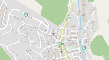 Zemljevid merilnikov